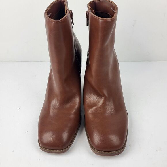 Dolce Vita Women’s Rupart Wedge Heel Booties Brown 9 - Picture 6 of 11